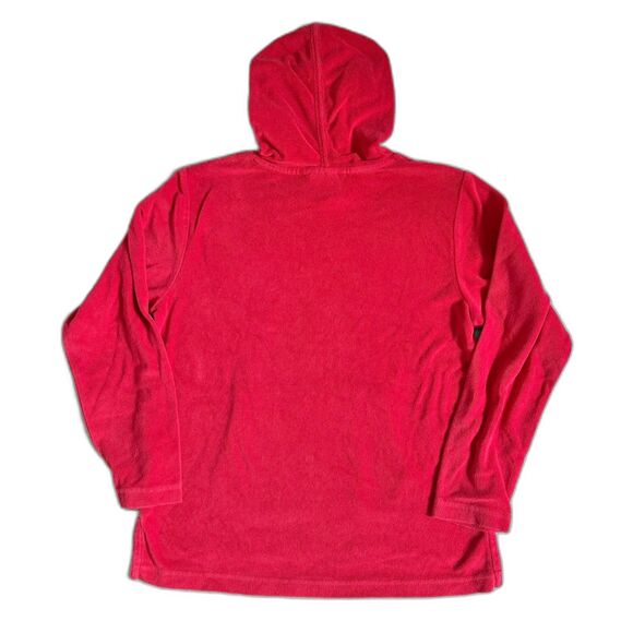 Hanna Andersson Red French Terry Pullover Hoodie Kids 10 Casual Warm Cozy Soft - Picture 2 of 9